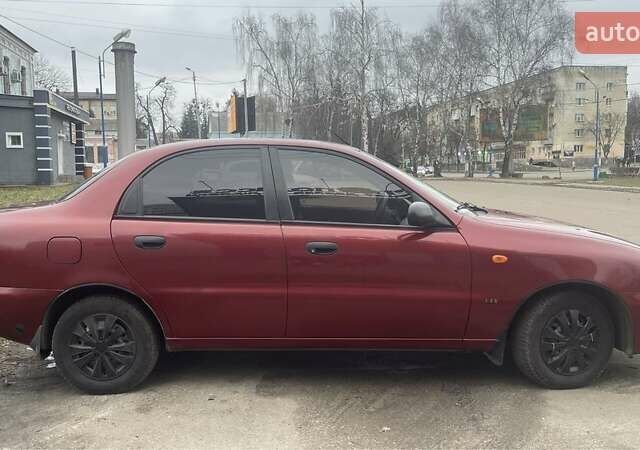 Красный Дэу Сенс, объемом двигателя 1.3 л и пробегом 166 тыс. км за 2300 $, фото 2 на Automoto.ua