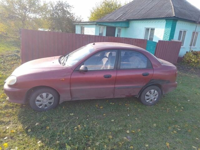 Червоний Деу Сенс, об'ємом двигуна 1.3 л та пробігом 432 тис. км за 1200 $, фото 1 на Automoto.ua