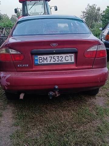 Червоний Деу Сенс, об'ємом двигуна 1.3 л та пробігом 200 тис. км за 1400 $, фото 2 на Automoto.ua