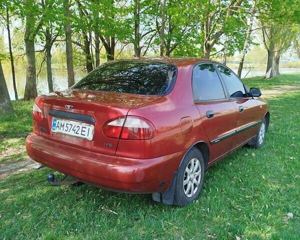 Червоний Деу Сенс, об'ємом двигуна 1.3 л та пробігом 180 тис. км за 2600 $, фото 3 на Automoto.ua