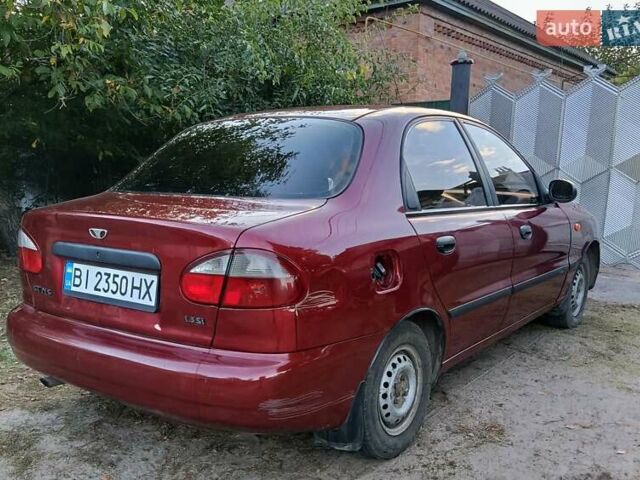 Красный Дэу Сенс, объемом двигателя 1.3 л и пробегом 197 тыс. км за 1800 $, фото 3 на Automoto.ua