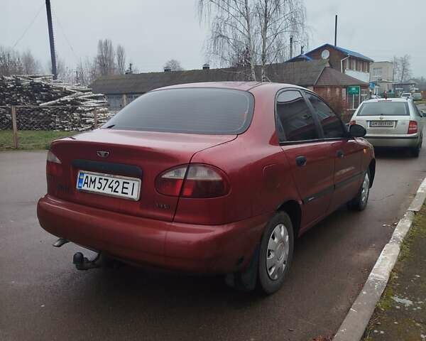 Красный Дэу Сенс, объемом двигателя 1.3 л и пробегом 170 тыс. км за 2199 $, фото 3 на Automoto.ua