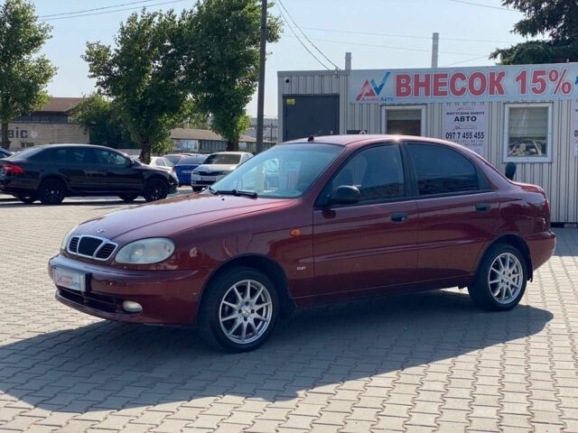 Червоний Деу Сенс, об'ємом двигуна 1.5 л та пробігом 194 тис. км за 3100 $, фото 2 на Automoto.ua