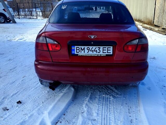 Красный Дэу Сенс, объемом двигателя 1.3 л и пробегом 209 тыс. км за 2450 $, фото 5 на Automoto.ua