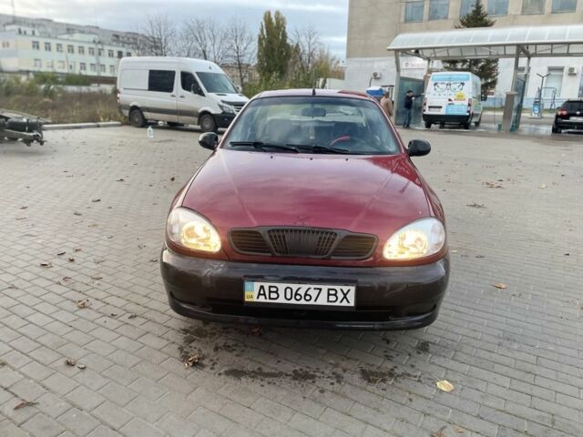 Красный Дэу Сенс, объемом двигателя 1.5 л и пробегом 250 тыс. км за 1100 $, фото 2 на Automoto.ua