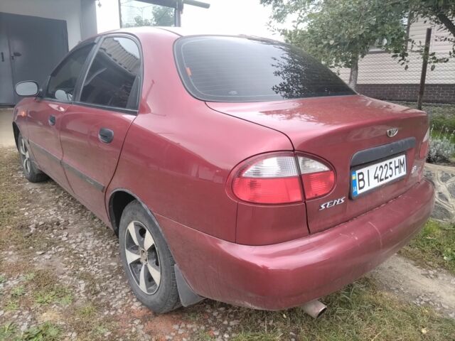 Красный Дэу Сенс, объемом двигателя 1.3 л и пробегом 280 тыс. км за 1900 $, фото 5 на Automoto.ua