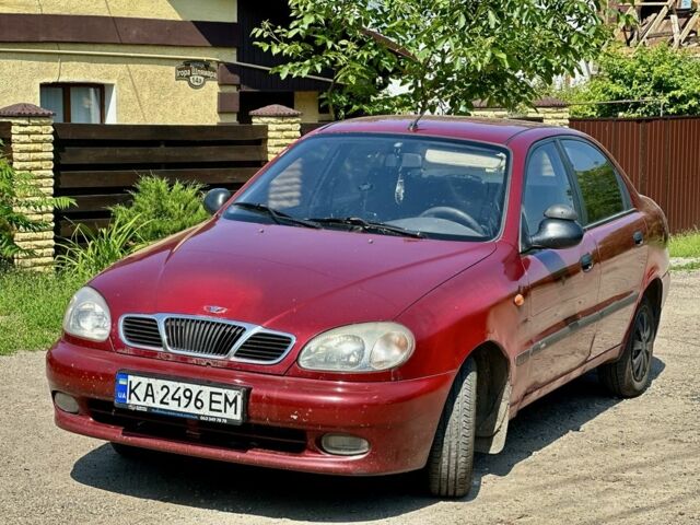 Красный Дэу Сенс, объемом двигателя 1.5 л и пробегом 250 тыс. км за 1399 $, фото 2 на Automoto.ua
