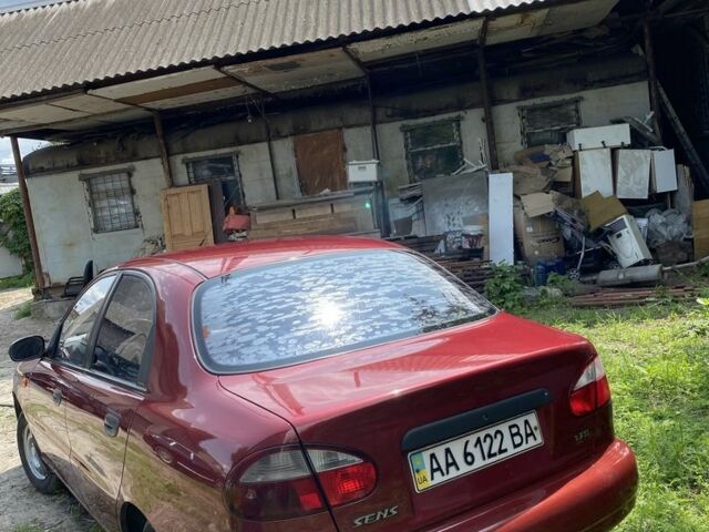 Красный Дэу Сенс, объемом двигателя 1.3 л и пробегом 188 тыс. км за 1200 $, фото 2 на Automoto.ua