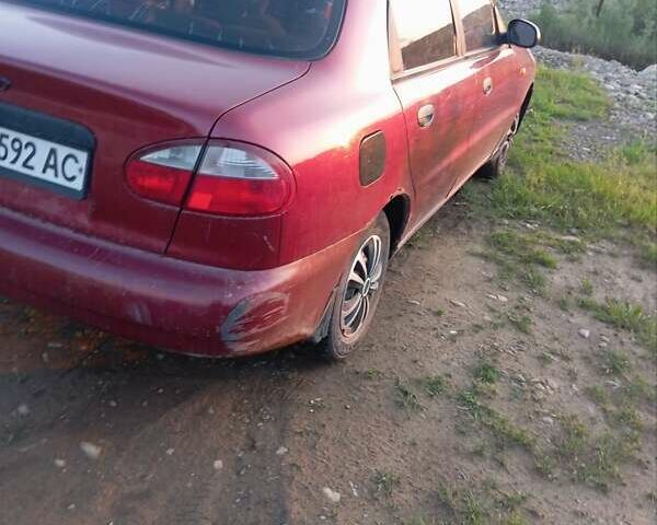 Червоний Деу Сенс, об'ємом двигуна 1.3 л та пробігом 195 тис. км за 1600 $, фото 5 на Automoto.ua