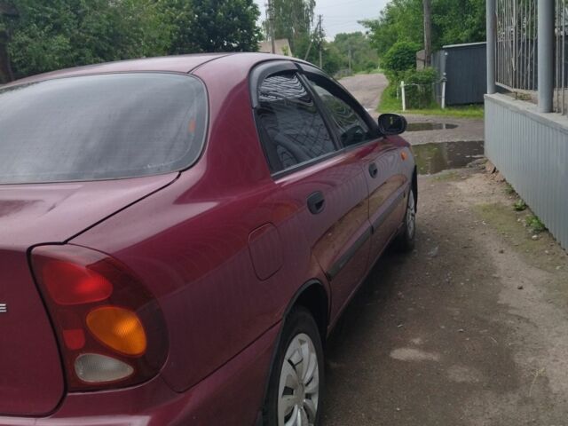 Красный Дэу Сенс, объемом двигателя 1.5 л и пробегом 190 тыс. км за 2000 $, фото 2 на Automoto.ua