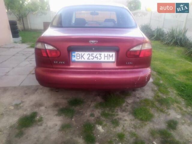 Красный Дэу Сенс, объемом двигателя 1.3 л и пробегом 141 тыс. км за 1400 $, фото 1 на Automoto.ua