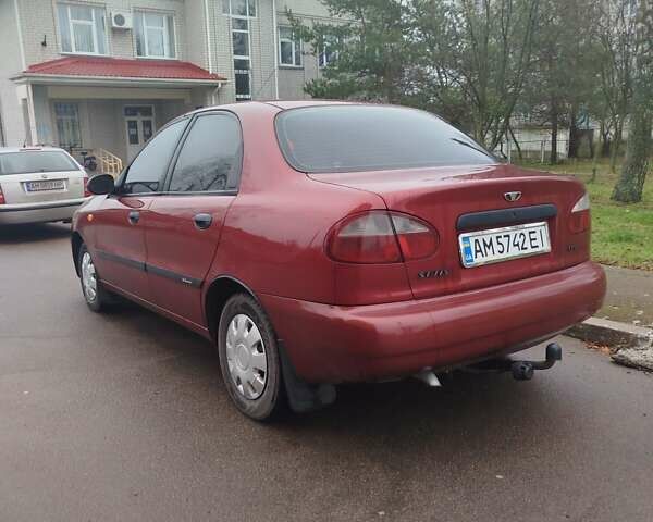Красный Дэу Сенс, объемом двигателя 1.3 л и пробегом 170 тыс. км за 2199 $, фото 4 на Automoto.ua