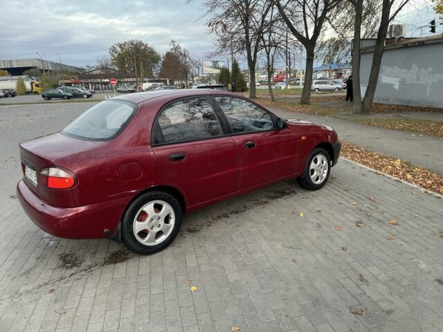 Красный Дэу Сенс, объемом двигателя 1.5 л и пробегом 250 тыс. км за 1100 $, фото 4 на Automoto.ua