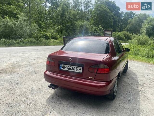 Красный Дэу Сенс, объемом двигателя 1.3 л и пробегом 253 тыс. км за 1650 $, фото 3 на Automoto.ua