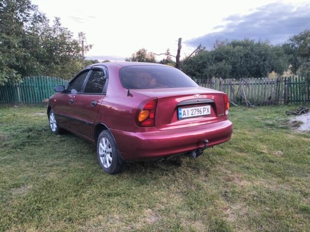 Красный Дэу Сенс, объемом двигателя 1.5 л и пробегом 250 тыс. км за 2100 $, фото 5 на Automoto.ua