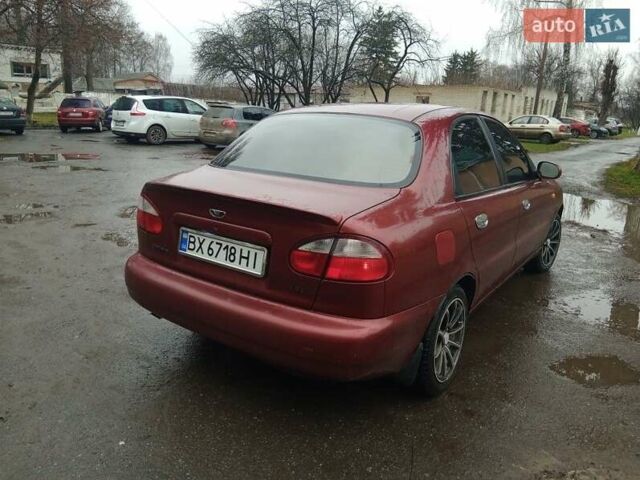 Красный Дэу Сенс, объемом двигателя 1.3 л и пробегом 195 тыс. км за 2000 $, фото 1 на Automoto.ua