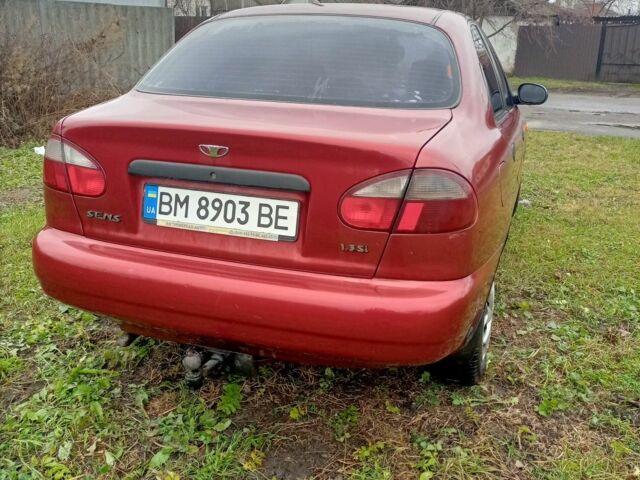 Червоний Деу Сенс, об'ємом двигуна 1.3 л та пробігом 198 тис. км за 1900 $, фото 2 на Automoto.ua