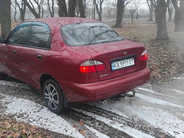 Красный Дэу Сенс, объемом двигателя 1.5 л и пробегом 260 тыс. км за 2485 $, фото 3 на Automoto.ua