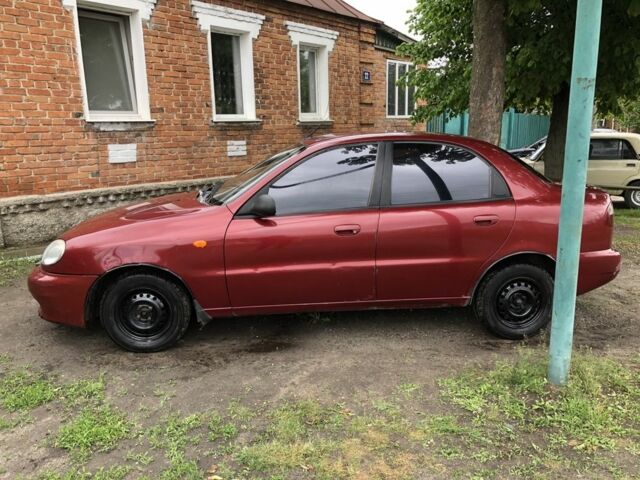 Красный Дэу Сенс, объемом двигателя 1.3 л и пробегом 330 тыс. км за 1400 $, фото 1 на Automoto.ua
