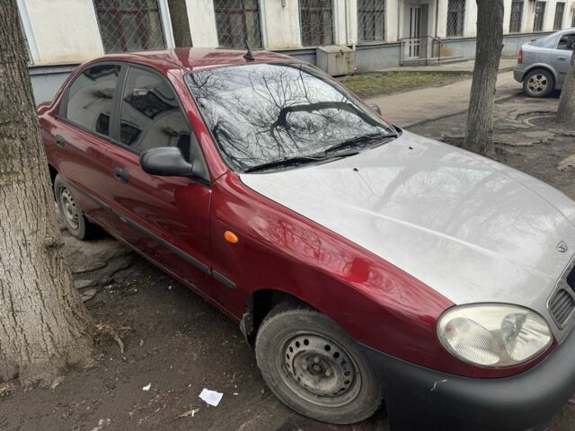 Красный Дэу Сенс, объемом двигателя 1.5 л и пробегом 183 тыс. км за 2000 $, фото 1 на Automoto.ua