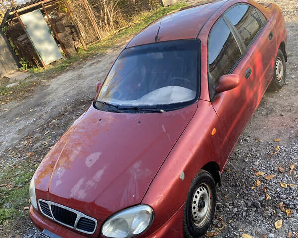 Красный Дэу Сенс, объемом двигателя 1.3 л и пробегом 84 тыс. км за 1100 $, фото 4 на Automoto.ua