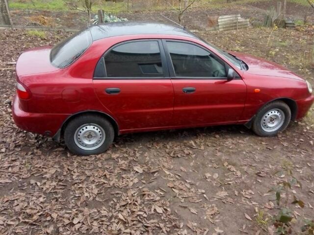 Червоний Деу Сенс, об'ємом двигуна 1.3 л та пробігом 614 тис. км за 1800 $, фото 1 на Automoto.ua