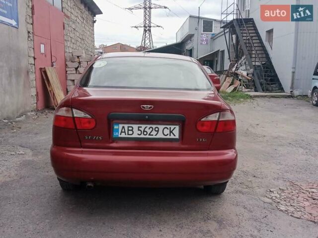 Червоний Деу Сенс, об'ємом двигуна 1.3 л та пробігом 147 тис. км за 2400 $, фото 3 на Automoto.ua