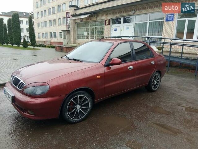 Красный Дэу Сенс, объемом двигателя 1.3 л и пробегом 195 тыс. км за 2000 $, фото 6 на Automoto.ua