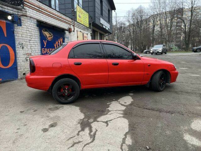 Червоний Деу Сенс, об'ємом двигуна 1.6 л та пробігом 187 тис. км за 3150 $, фото 3 на Automoto.ua