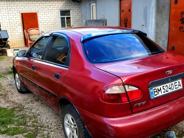 Красный Дэу Сенс, объемом двигателя 1.3 л и пробегом 146 тыс. км за 1700 $, фото 4 на Automoto.ua