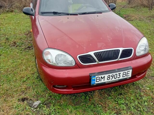 Червоний Деу Сенс, об'ємом двигуна 1.3 л та пробігом 198 тис. км за 1900 $, фото 1 на Automoto.ua