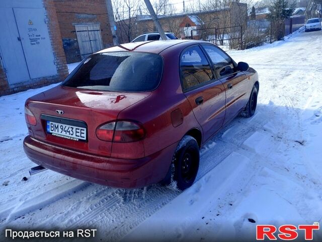 Красный Дэу Сенс, объемом двигателя 1.3 л и пробегом 209 тыс. км за 2450 $, фото 3 на Automoto.ua