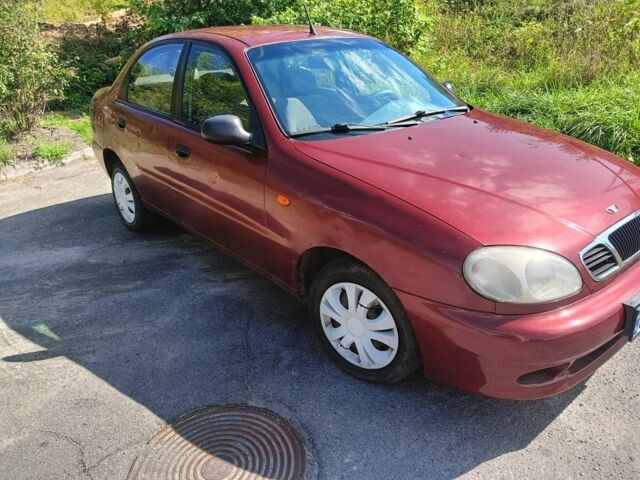 Червоний Деу Сенс, об'ємом двигуна 1.3 л та пробігом 226 тис. км за 1456 $, фото 5 на Automoto.ua