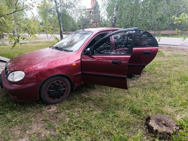 Червоний Деу Сенс, об'ємом двигуна 1.3 л та пробігом 209 тис. км за 1691 $, фото 5 на Automoto.ua