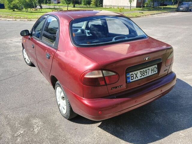 Червоний Деу Сенс, об'ємом двигуна 1.3 л та пробігом 226 тис. км за 1456 $, фото 3 на Automoto.ua