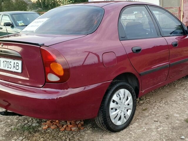 Червоний Деу Сенс, об'ємом двигуна 1.5 л та пробігом 237 тис. км за 2000 $, фото 4 на Automoto.ua