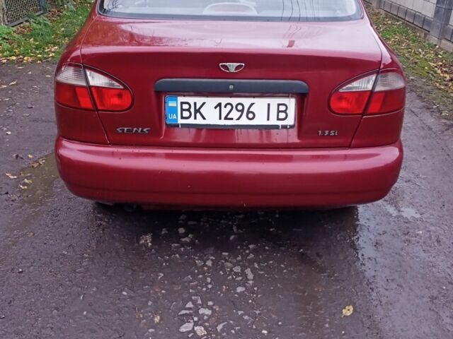 Червоний Деу Сенс, об'ємом двигуна 1.3 л та пробігом 220 тис. км за 1850 $, фото 9 на Automoto.ua