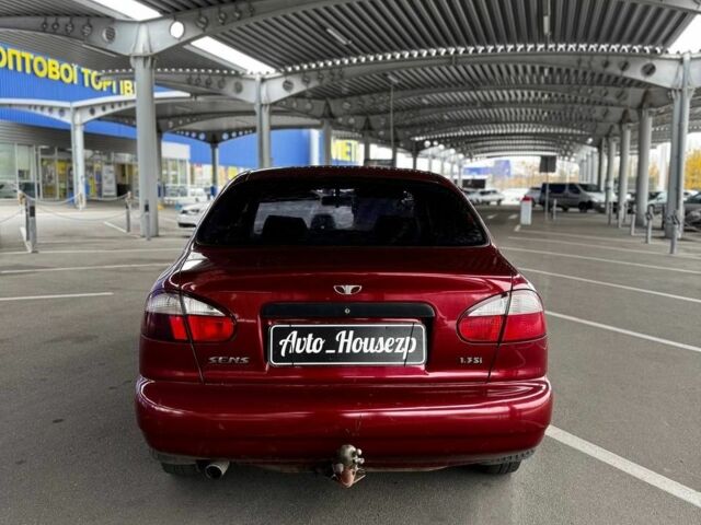 Червоний Деу Сенс, об'ємом двигуна 1.3 л та пробігом 116 тис. км за 2300 $, фото 5 на Automoto.ua