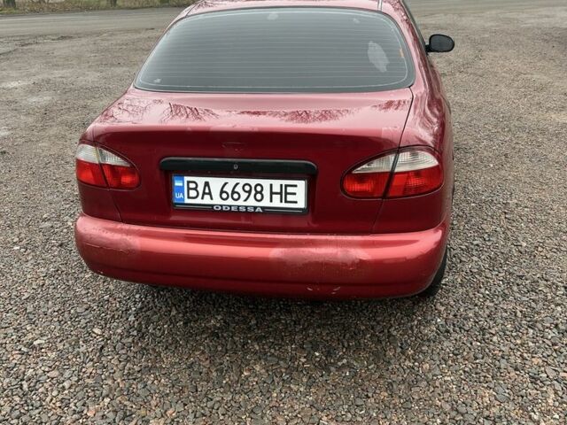 Красный Дэу Сенс, объемом двигателя 1.3 л и пробегом 280 тыс. км за 950 $, фото 7 на Automoto.ua