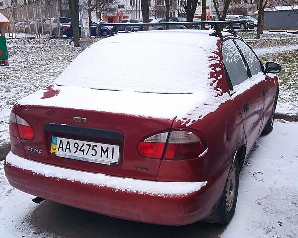 Красный Дэу Сенс, объемом двигателя 1.3 л и пробегом 190 тыс. км за 1200 $, фото 2 на Automoto.ua
