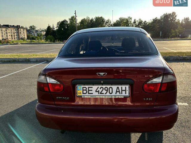 Красный Дэу Сенс, объемом двигателя 1.3 л и пробегом 40 тыс. км за 3200 $, фото 2 на Automoto.ua