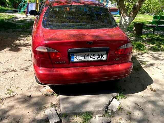 Красный Дэу Сенс, объемом двигателя 1.3 л и пробегом 252 тыс. км за 1800 $, фото 2 на Automoto.ua
