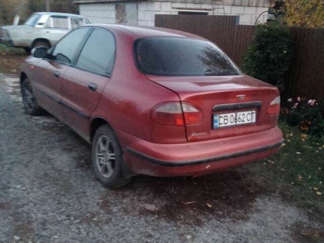 Красный Дэу Сенс, объемом двигателя 1.5 л и пробегом 200 тыс. км за 2069 $, фото 2 на Automoto.ua