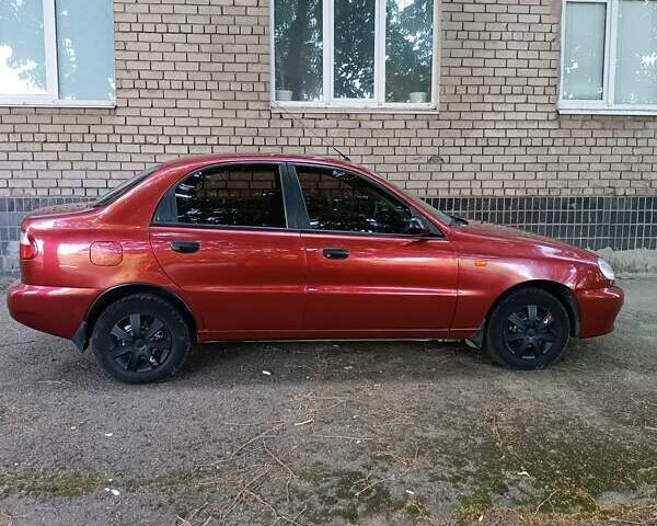 Красный Дэу Сенс, объемом двигателя 1.3 л и пробегом 136 тыс. км за 2200 $, фото 3 на Automoto.ua