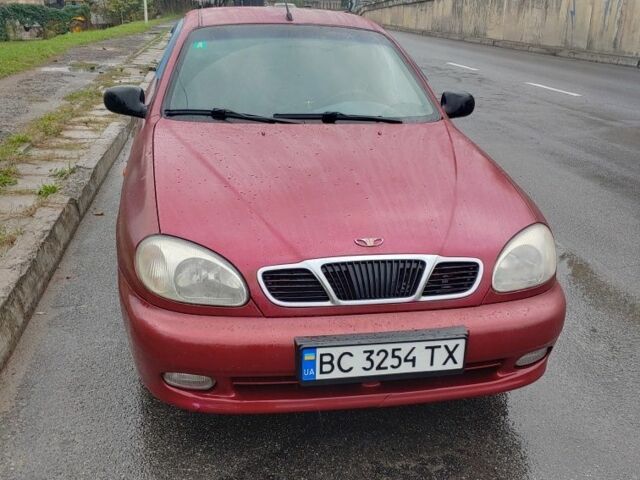 Красный Дэу Сенс, объемом двигателя 1.3 л и пробегом 223 тыс. км за 1150 $, фото 1 на Automoto.ua