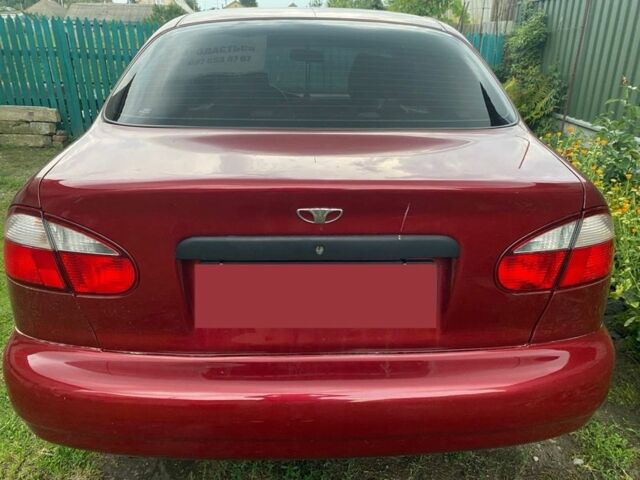 Красный Дэу Сенс, объемом двигателя 1.5 л и пробегом 236 тыс. км за 2600 $, фото 5 на Automoto.ua