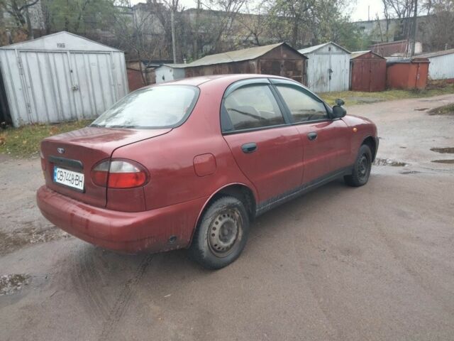 Красный Дэу Сенс, объемом двигателя 1.3 л и пробегом 230 тыс. км за 1250 $, фото 5 на Automoto.ua