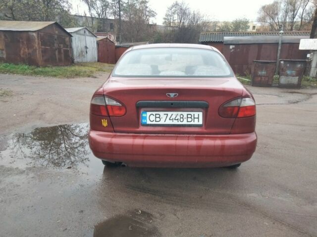 Красный Дэу Сенс, объемом двигателя 1.3 л и пробегом 230 тыс. км за 1250 $, фото 4 на Automoto.ua