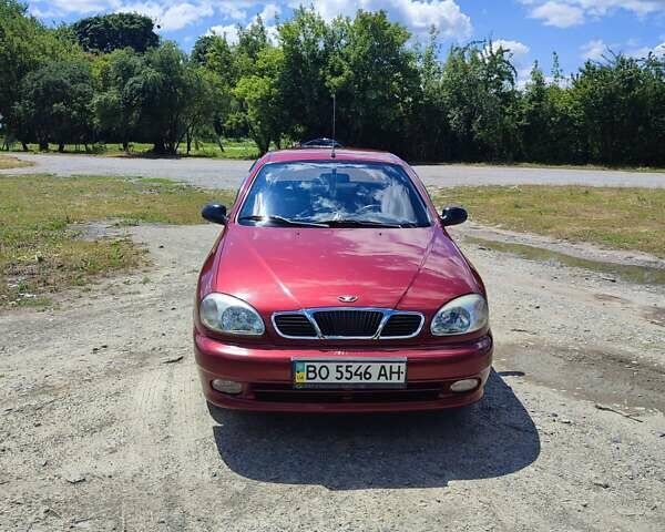 Красный Дэу Сенс, объемом двигателя 1.3 л и пробегом 89 тыс. км за 2100 $, фото 1 на Automoto.ua