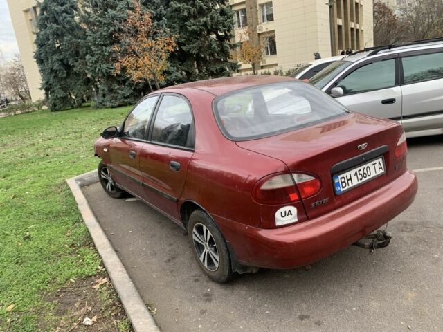 Красный Дэу Сенс, объемом двигателя 1.3 л и пробегом 150 тыс. км за 799 $, фото 4 на Automoto.ua